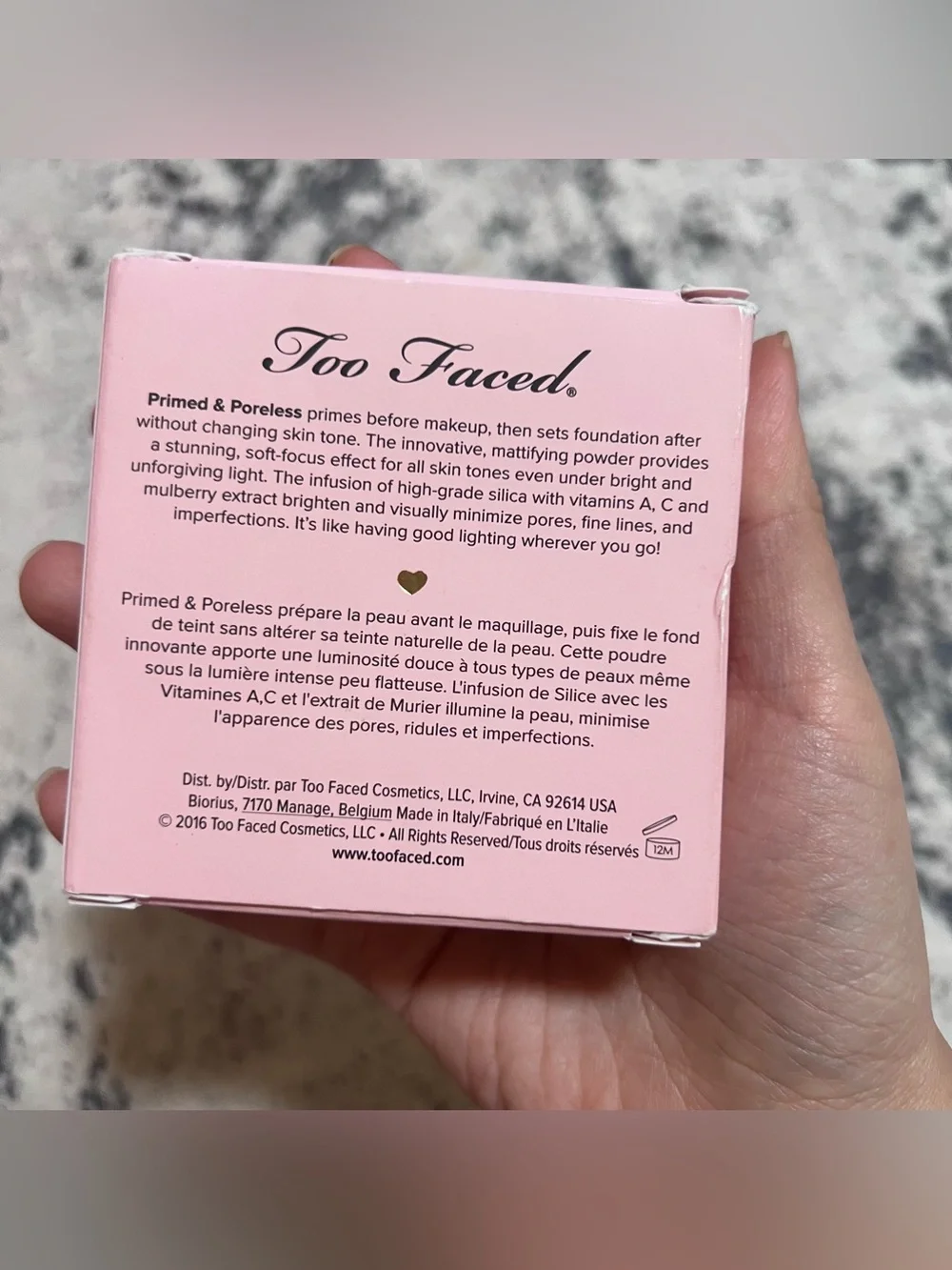 Too Faced Primed & Poreless Skin Smoothing Pressed Powder 0.35oz new